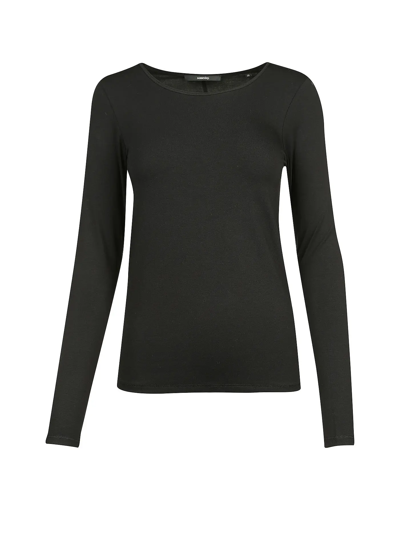 SOMEDAY | Langarmshirt KALIA | schwarz